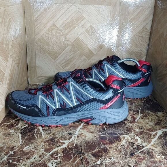 Fila men's trail running shoe sneaker gray size 13 - Picture 5 of 10